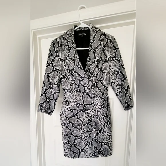 Retrofete Leather Willa Dress - Picture 5 of 5